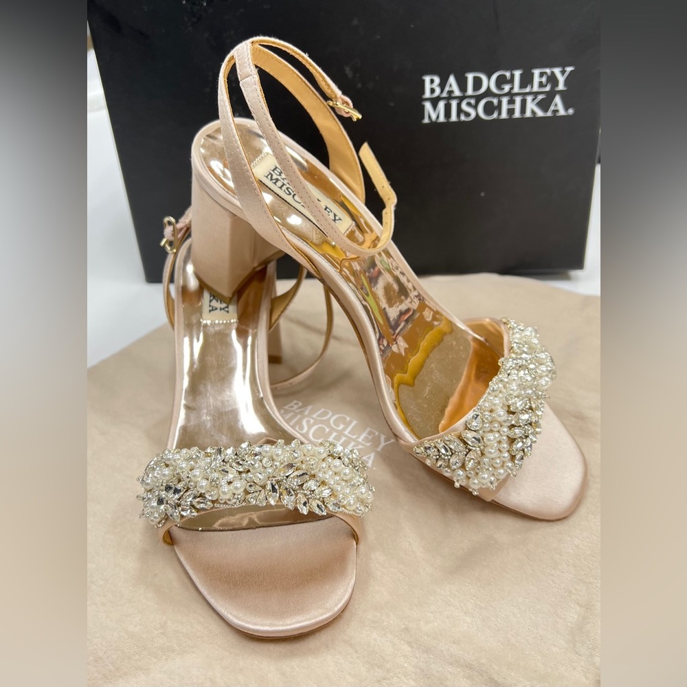 Badgely Mischka Clara heels. Size 6.
